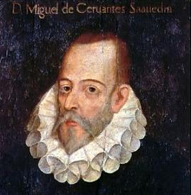 Retrato de Miguel de Cervantes por Juan de Jáuregui